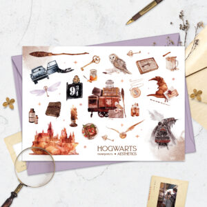 Стикеры «Hogwarts Aesthetics»
